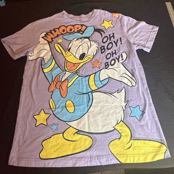 Disney Donald Duck Pose Women's T-Shirt - BoxLunch Exclusive Size XL - Picture 1 of 5